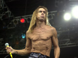 Iggy Pop on Stage at T in the Park July 2000