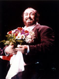 Luciano Pavarotti After Performing at the SECC in Glasgow  March 1992