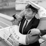Frankie Howerd Sailing Into the Sunshine For Christmas on Royal Mail Liner "Andes" from Southampton