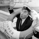 Frankie Howerd Sailing Into the Sunshine For Christmas on Royal Mail Liner "Andes" from Southampton