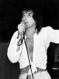 Scottish-Born Rock Singer Rod Stewart During One of His Concerts at Bel-Vue  Manchester