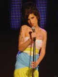 Amy Winehouse Performs at the 2007 Mercury Music Awards at the Grosvenor Hotel in Central London
