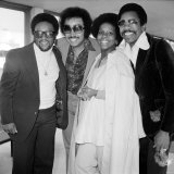 American Soul Singer Gladys Knight with Her Backing Group the Pips