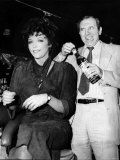 Leonard Rossiter Actor with Joan Collins in Cinzano Advert