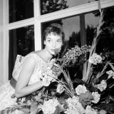 Italian Actress Elsa Martinelli Pictured at the Savoy Hotel in London