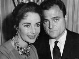 Elizabeth Taylor with Her Late Husband  Film Producer Mike Todd He Died in an Air Crash