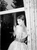 Italian Actress Elsa Martinelli Pictured at the Savoy Hotel in London