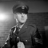 Actor John Thaw Starring as Sgt John Mann in ABC Production "Redcap" For BBC TV