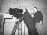 Alfred Hitchcock on the Set of His 1939 Film Jamacia Inn Entertainment Film