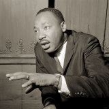 Martin Luther King Arrived in London Yesterday He Gave a Press Conference at the Savoy