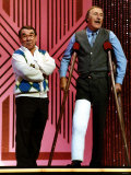 Bruce Forsyth Comedian Game Show Host with Ronnie Corbett