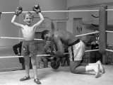 Cassius Clay aka Muhammad Ali During Training For Heavyweight Title Fight Against Henry Cooper