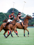 Prince Charles Playing Polo at Smiths Lawn  Windsor May 1987