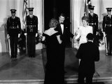 Princess Diana and Prince Charles with Ronald Reagan and Nancy Reagan at the White House