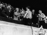 Queen Mother Presents the FA Cup to Sunderland Captain 1937