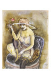 Jeune Fille a la Rose  c1923