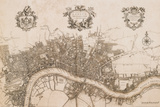 Plan of the City of London  1720