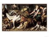 Still-Life With Dogs and Puppies