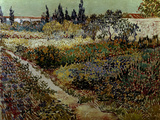 Blossoming Garden and Path