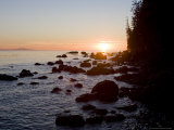 Sunset on the Pacific Northwest Coast of Vancouver Island