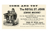 The Royal St John Sewing Machine
