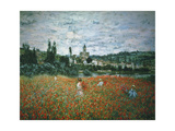 Poppy Field Near Vetheuil