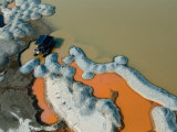 Small Gold Mining Operations Along the Madre De Dios River