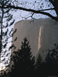 Yosemite National Park's Bridalveil Falls in Muted Light