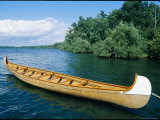 Birchbark-Style Voyageur Canoe in Wellesley Island State Park