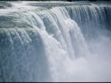 Cascade of Water Thunders Over Niagara Falls