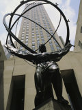 Statue of Atlas in Rockefeller Center