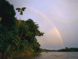 Rainbow over a South American River