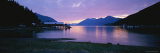 Sun Sets over Haines Cannery at Chilkat Inlet