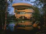 Early Light Glows on the New National Museum of the American Indian