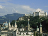 View Out over Salzburg  Austria