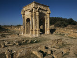 Four-Way Triumphal Arch of L Septimius Severus  Built 203 AD