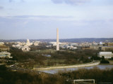 View of the City Looking Toward the Capitol and Washington Monument
