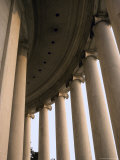 Columns Surround the Jefferson Statue at the Jefferson Memorial
