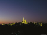 Twilight View of the Shwedagon Pagoda