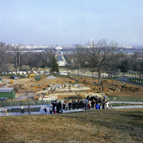 New Kennedy Gravesite Being Constructed Below the Original