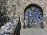 Rampart with Tiled Cap at Castle Fortress Akershus Festning