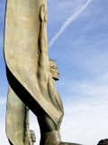 Winged Bronze Statue Decorating Hoover Dam  Near Boulder City