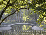 Bridge in Planty Park in Early Morning Light