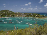 Overhead of Boats in Bay