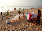 Dinner Setting for Two on Bang Niang Beach