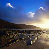 Terraced Rock Shoreline at Blanket Bay