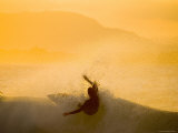Sunset Surfing at the Pass
