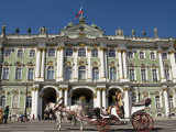 Horse and Carriage Outside Hermitage Museum