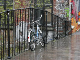 Bicycle  Bridge and Graffiti  Grunerlokka