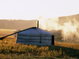 Gers and Early Morning Mist at Sunrise